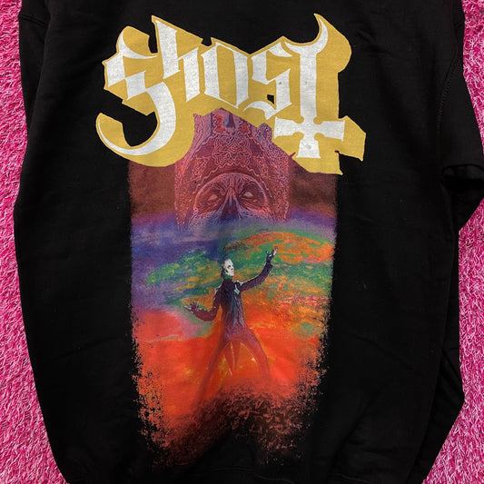 Ghost Cardinal Copia Death Metal Band Crewneck Sweater Small
