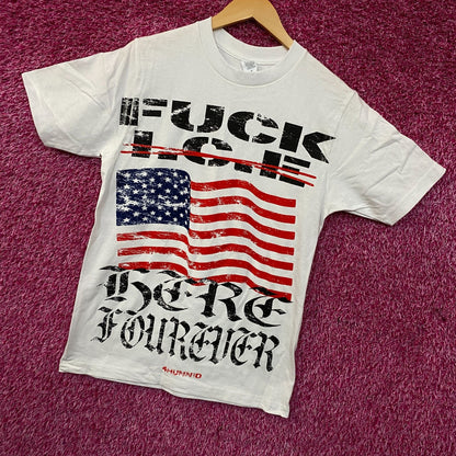 4Hunnid F Ice Here Forever Graphic T-Shirt Small