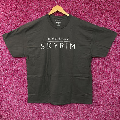 The Elder Scrolls V: Skyrim Logo Graphic T-Shirt 2XL