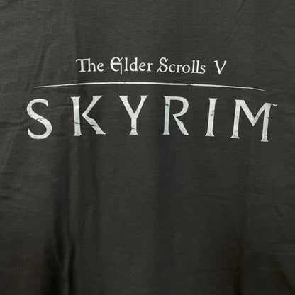 The Elder Scrolls V: Skyrim Logo Graphic T-Shirt 2XL
