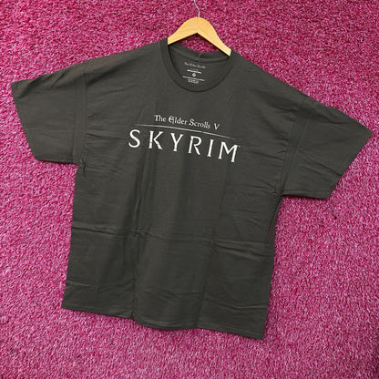 The Elder Scrolls V: Skyrim Logo Graphic T-Shirt 2XL
