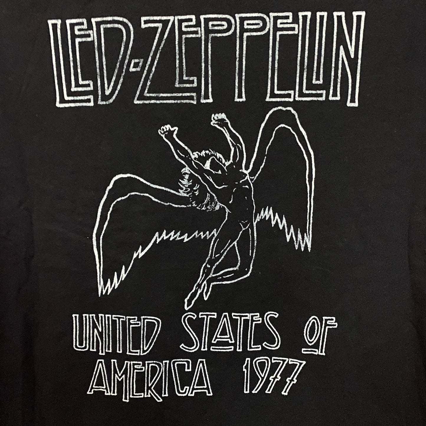 Led Zeppelin Icarus United States of America 1977 T-Shirt Large