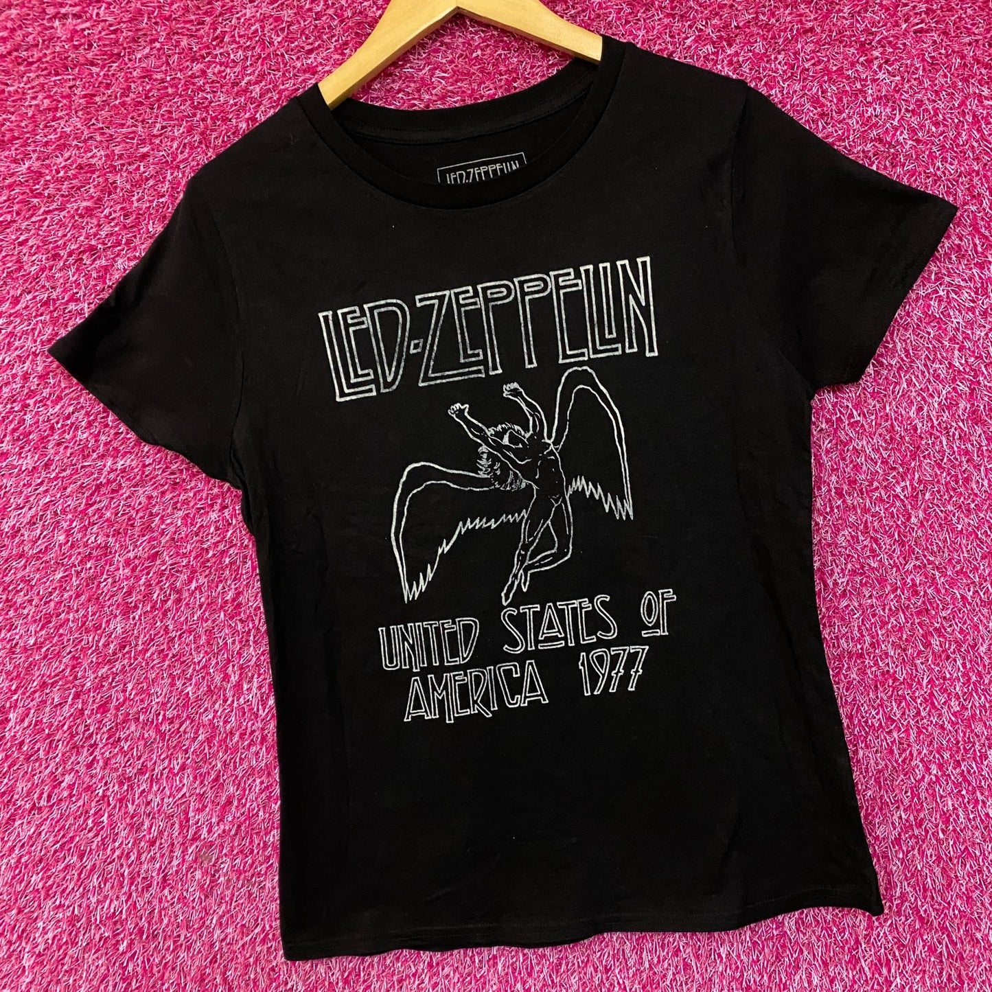 Led Zeppelin Icarus United States of America 1977 T-Shirt Large