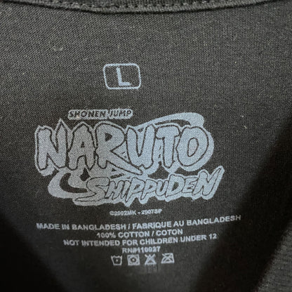 Naruto Shippuden Team 7 vs Akatsuki Anime T-Shirt Large