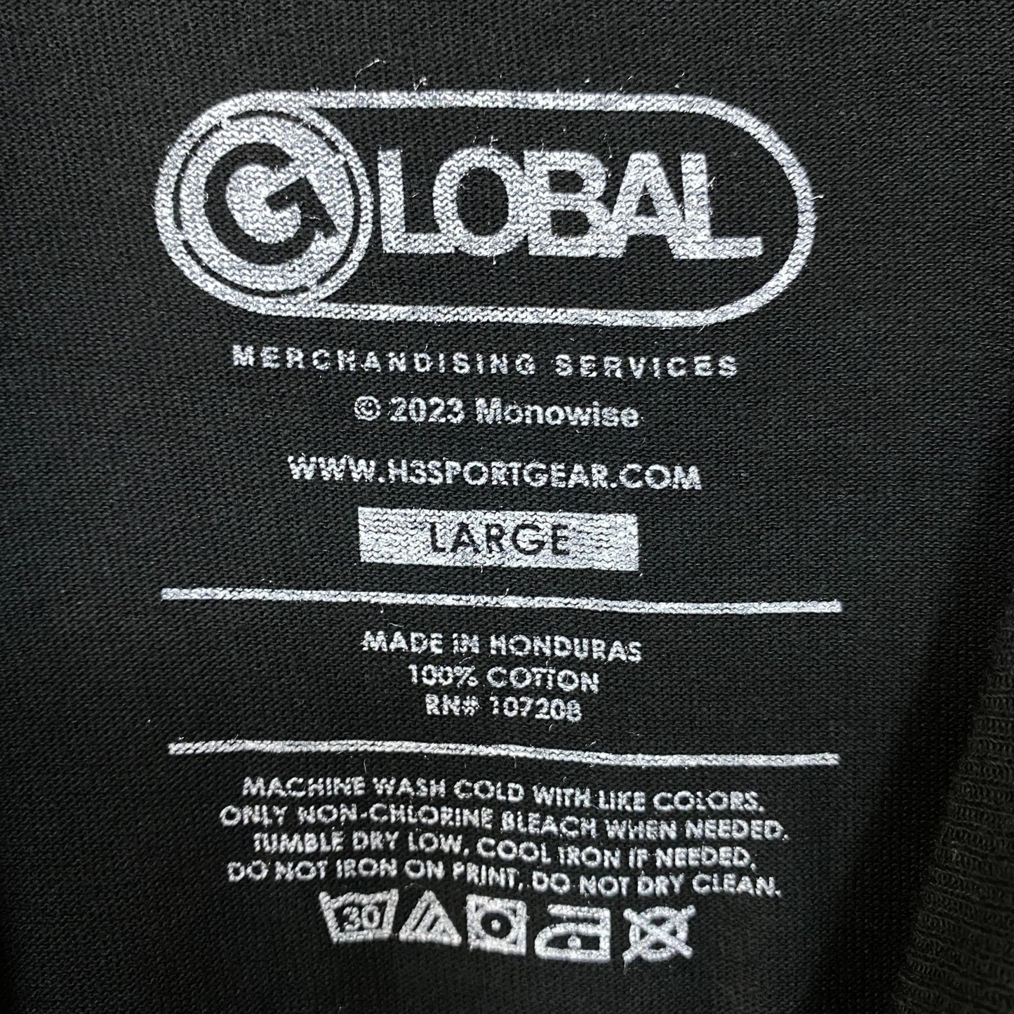 Ozzy Ozbourne Cobra Graphic Design T-Shirt Large