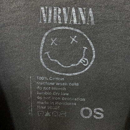Nirvana Unplugged Grunge Band Oversized T-Shirt OS
