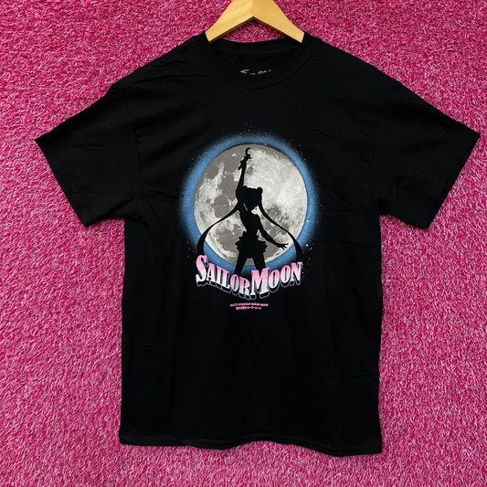 Pretty Guardian Sailor Moon Silhouette Anime T-Shirt Medium