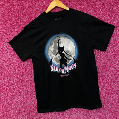 Pretty Guardian Sailor Moon Silhouette Anime T-Shirt Medium