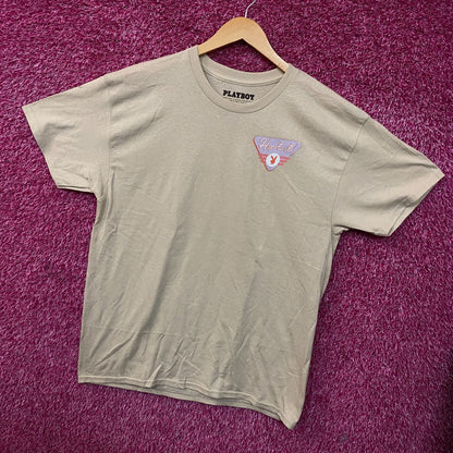 Playboy "Hop To It" Retro Graphic T-Shirt Large