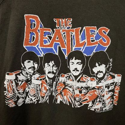 Junk Food Clothing The Beatles Raglan Women's Crewneck Fleece Large
