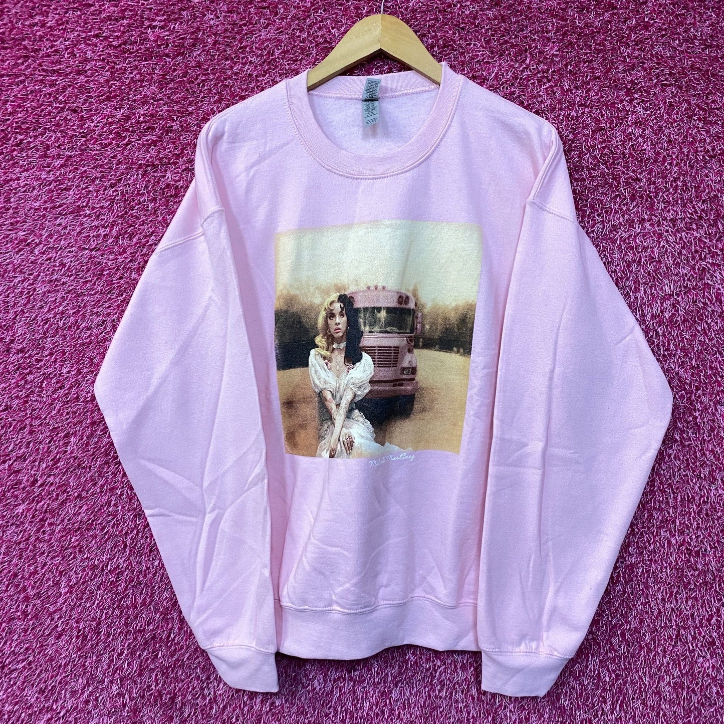 Melanie Martinez School Bus Girls Sweatshirt size Large