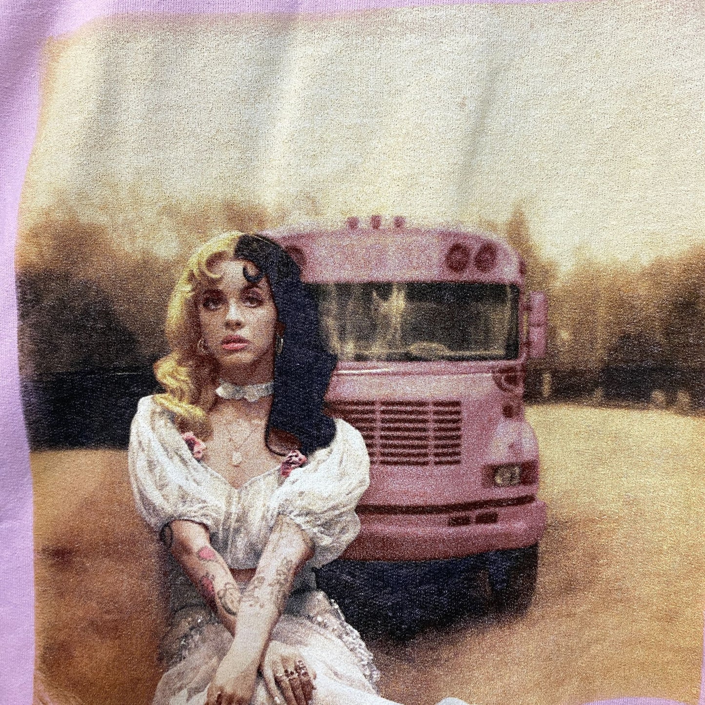 Melanie Martinez School Bus Girls Sweatshirt size Large