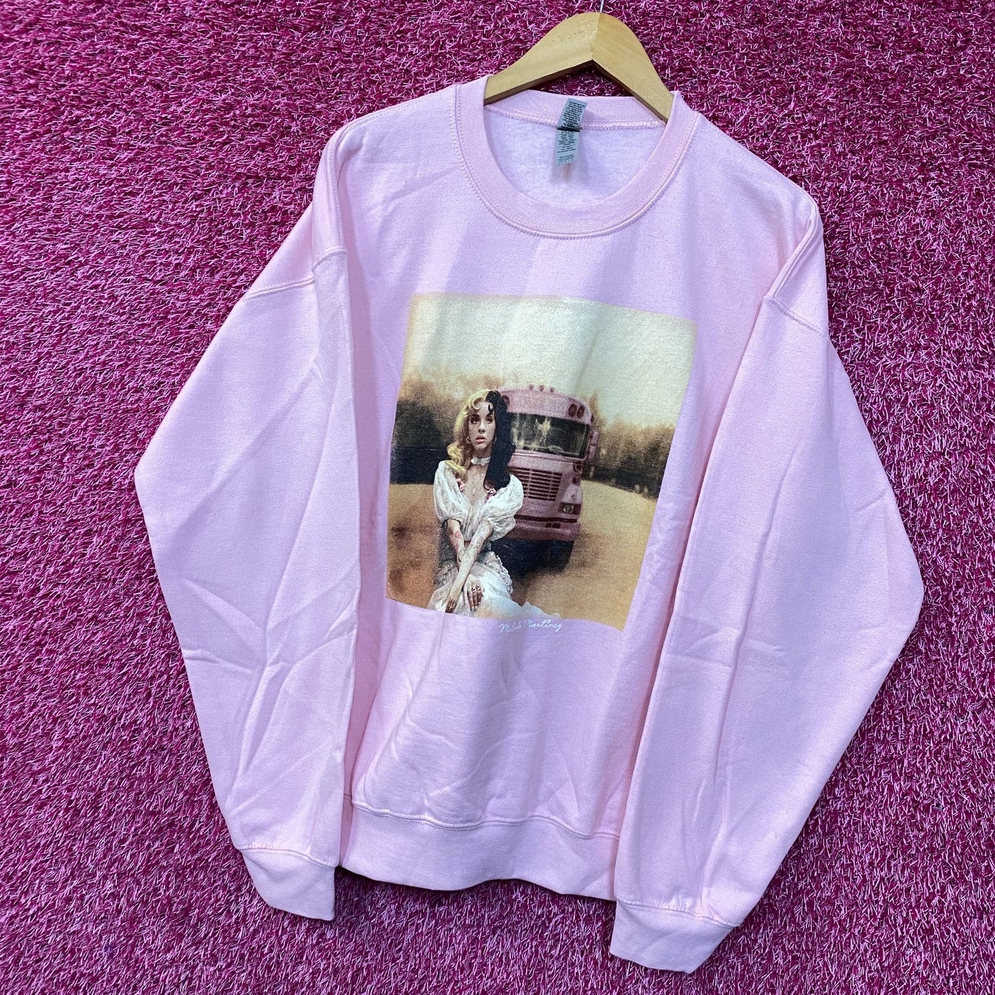 Melanie Martinez School Bus Girls Sweatshirt size Large