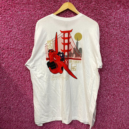 Disney Big Hero 6 Graphic Design Long Sleeve T-Shirt XL