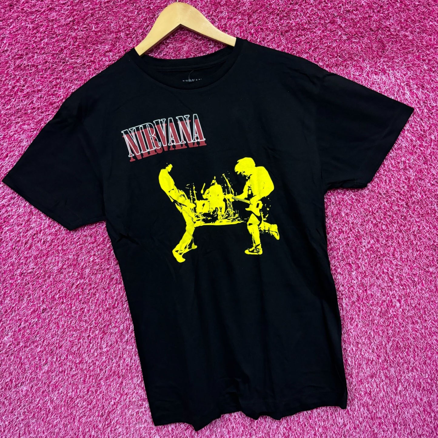 Nirvana Grunge Band Live Tshirt size Large