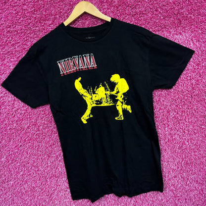 Nirvana Grunge Band Live Tshirt size Large