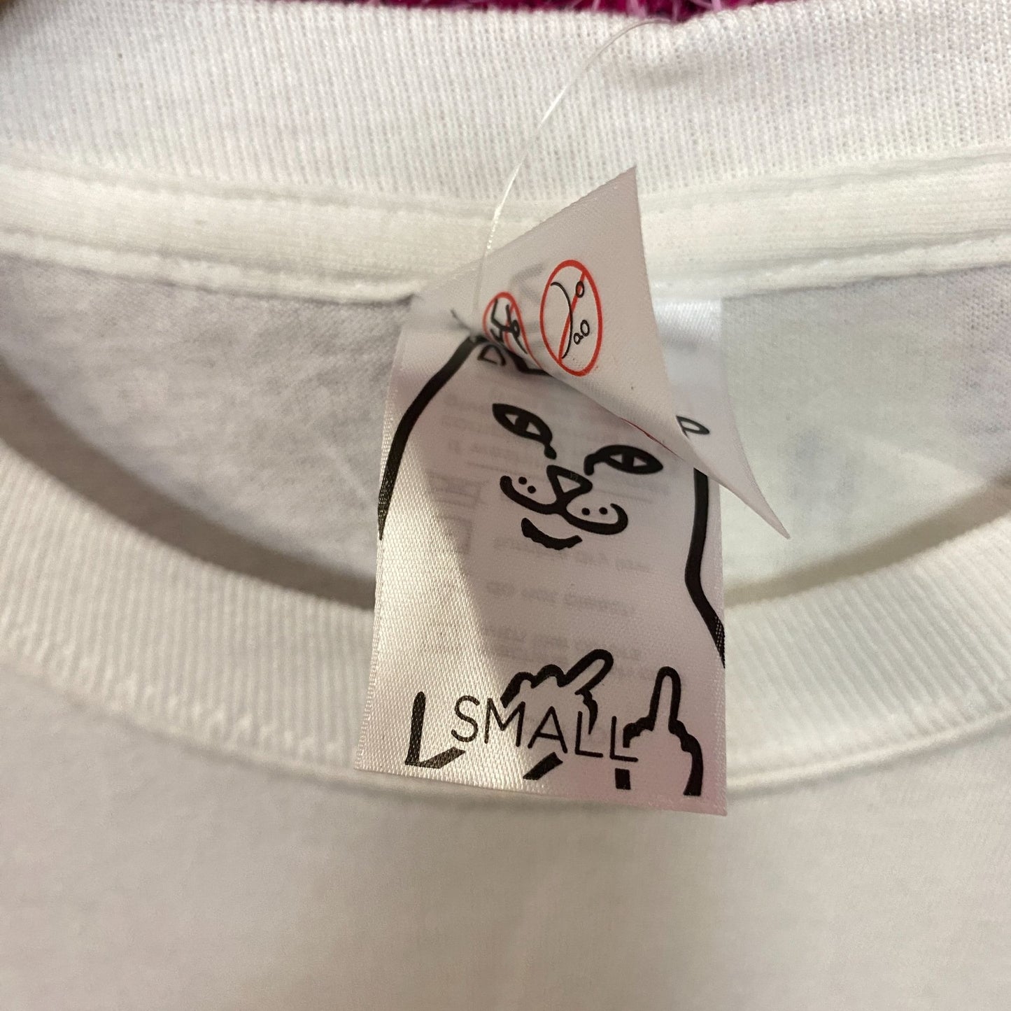 RIPNDIP Chill Out Lord Nermal Cat Long Sleeve T Shirt Small