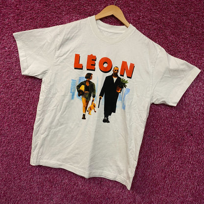 Léon: The Professional Léon and Mathilda Movie T-Shirt Large