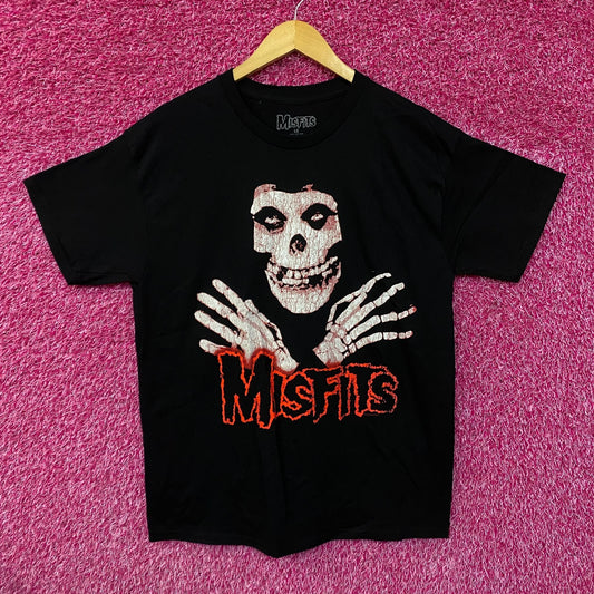 Misfits Crossed Arms Crimson Ghost Horror Punk Band Tee large