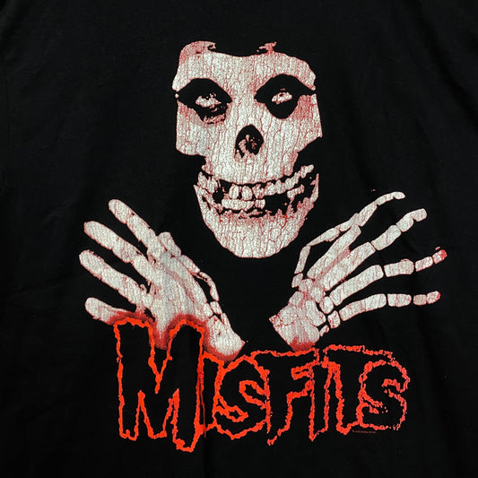 Misfits Crossed Arms Crimson Ghost Horror Punk Band Tee large