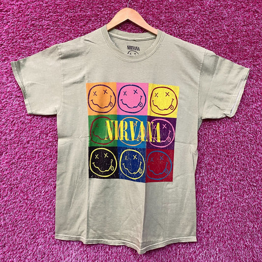 Nirvana Nevermind Pop Art Grunge Tshirt size Medium