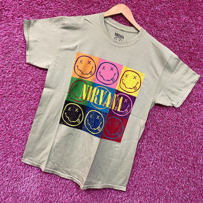 Nirvana Nevermind Pop Art Grunge Tshirt size Medium