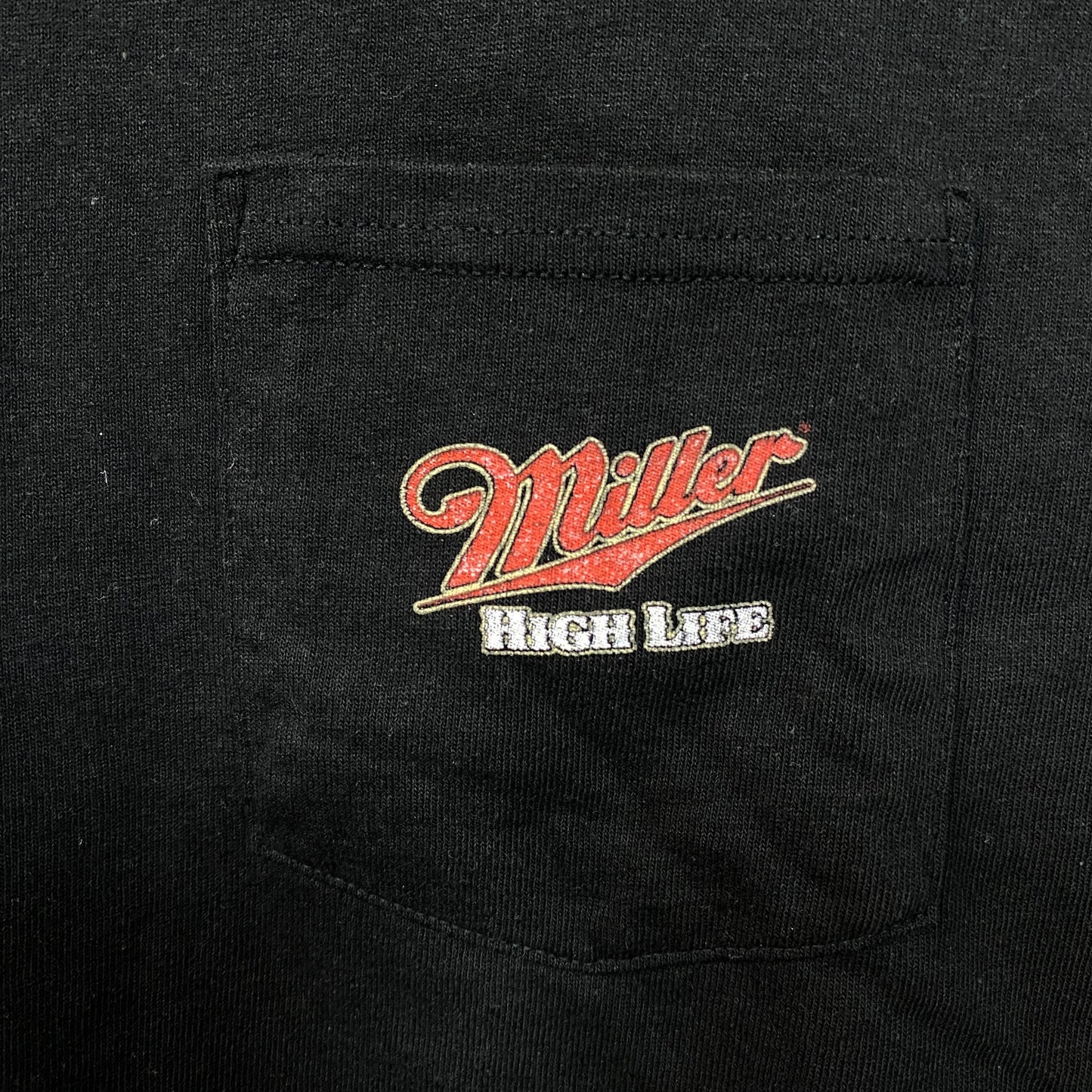 Junk Food Miller High Life Beer Logo Women's Crop Tee Large