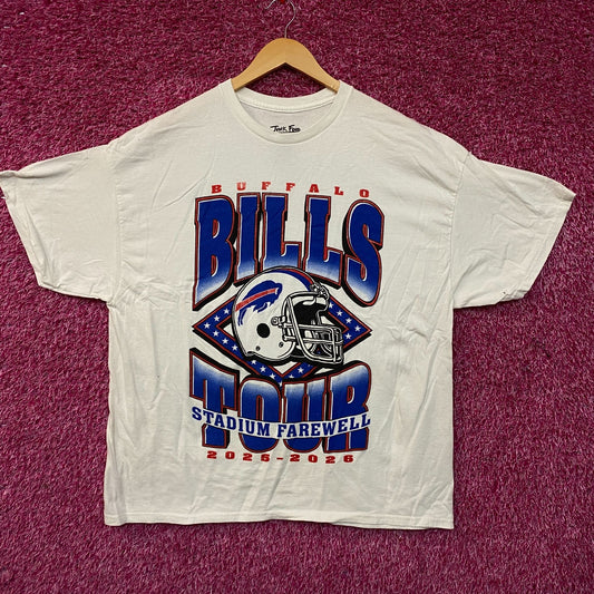 Junk Food Clothing Buffalo Bills Stadium Farewell Tour Graphic T-Shirt XL