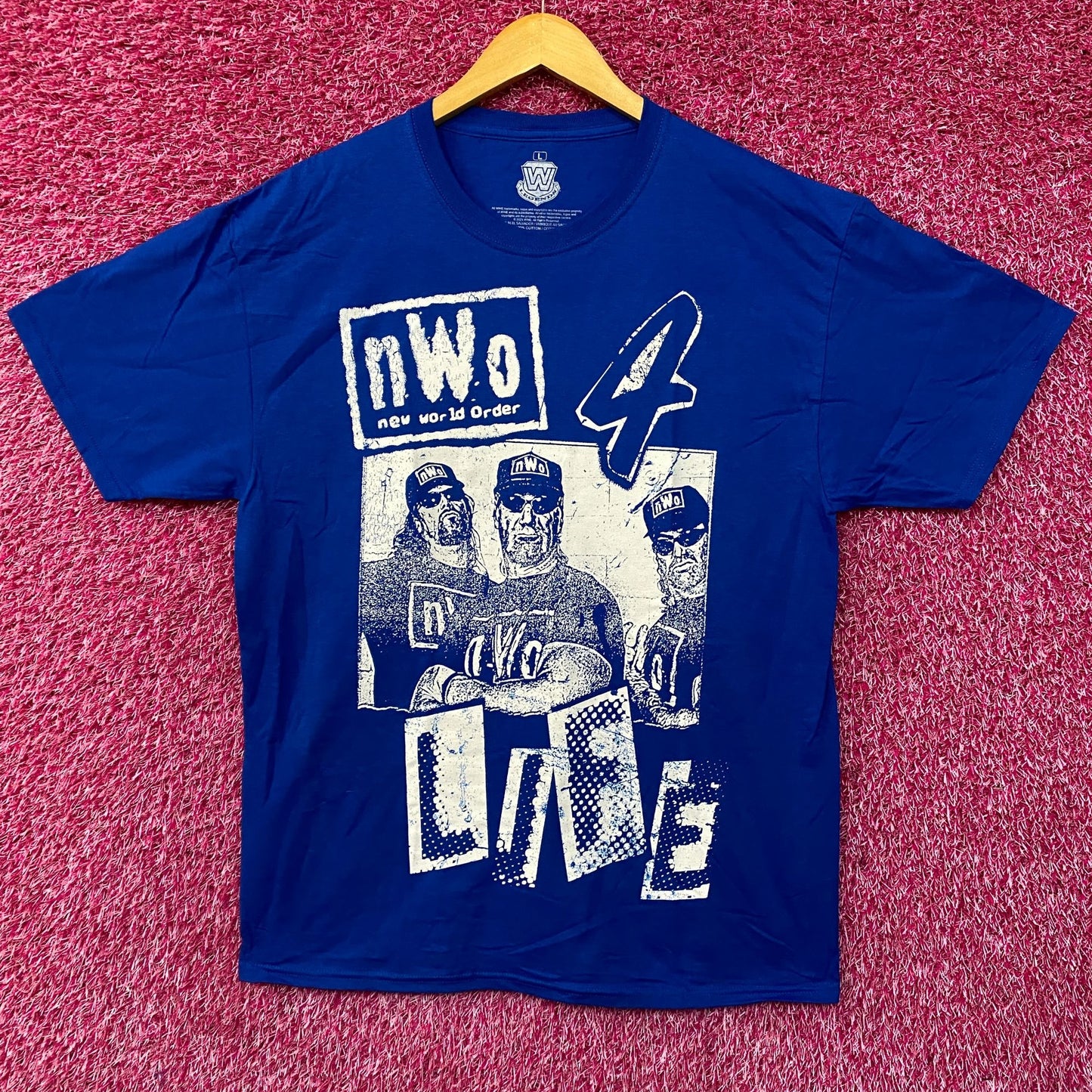 WWE New World Order nWo 4 Life T-Shirt Large