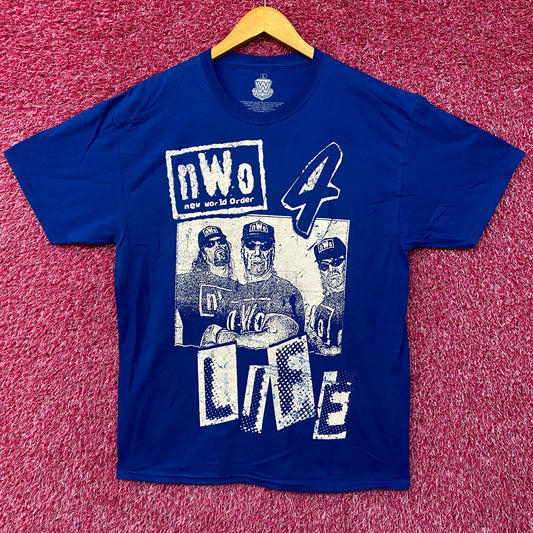 WWE New World Order nWo 4 Life T-Shirt Large