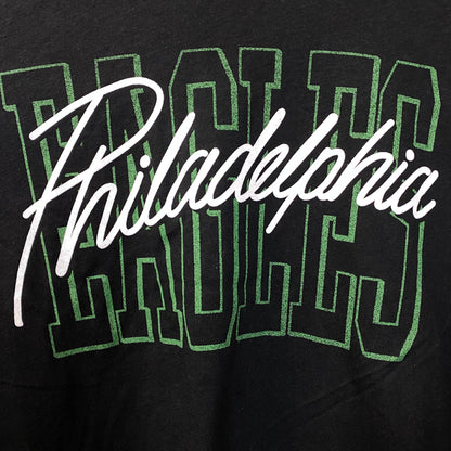 Junk Food Clothing Philadelphia Eagles Timeout Long Sleeve Crop Tee 2XL