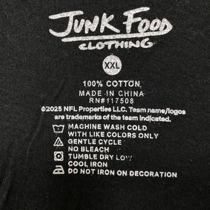 Junk Food Clothing Philadelphia Eagles Timeout Long Sleeve Crop Tee 2XL