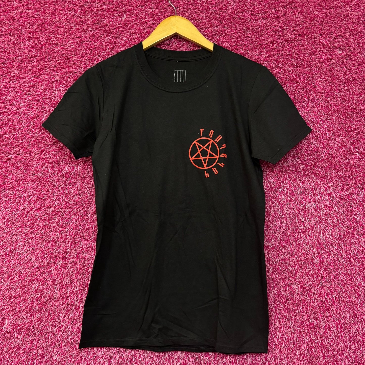 Four Eyes Bondage Hentai Shibari Pentagram Anime T-Shirt Small