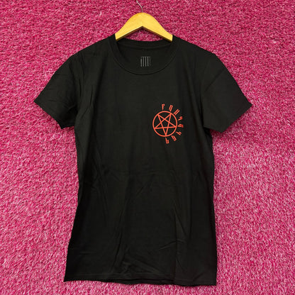 Four Eyes Bondage Hentai Shibari Pentagram Anime T-Shirt Small