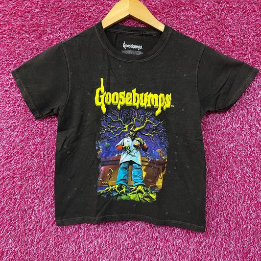 Goosebumps Stay Out Of The Basement Dr. Brewer's Clone Midriff T-Shirt Small