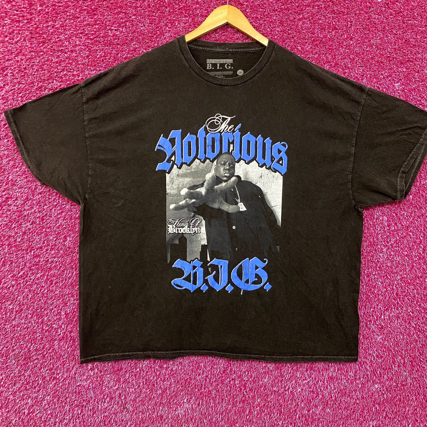 The Notorious B.I.G. King of Brooklyn Big T-shirt 3XL
