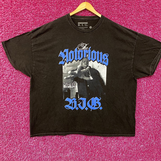 The Notorious B.I.G. King of Brooklyn Big T-shirt 3XL