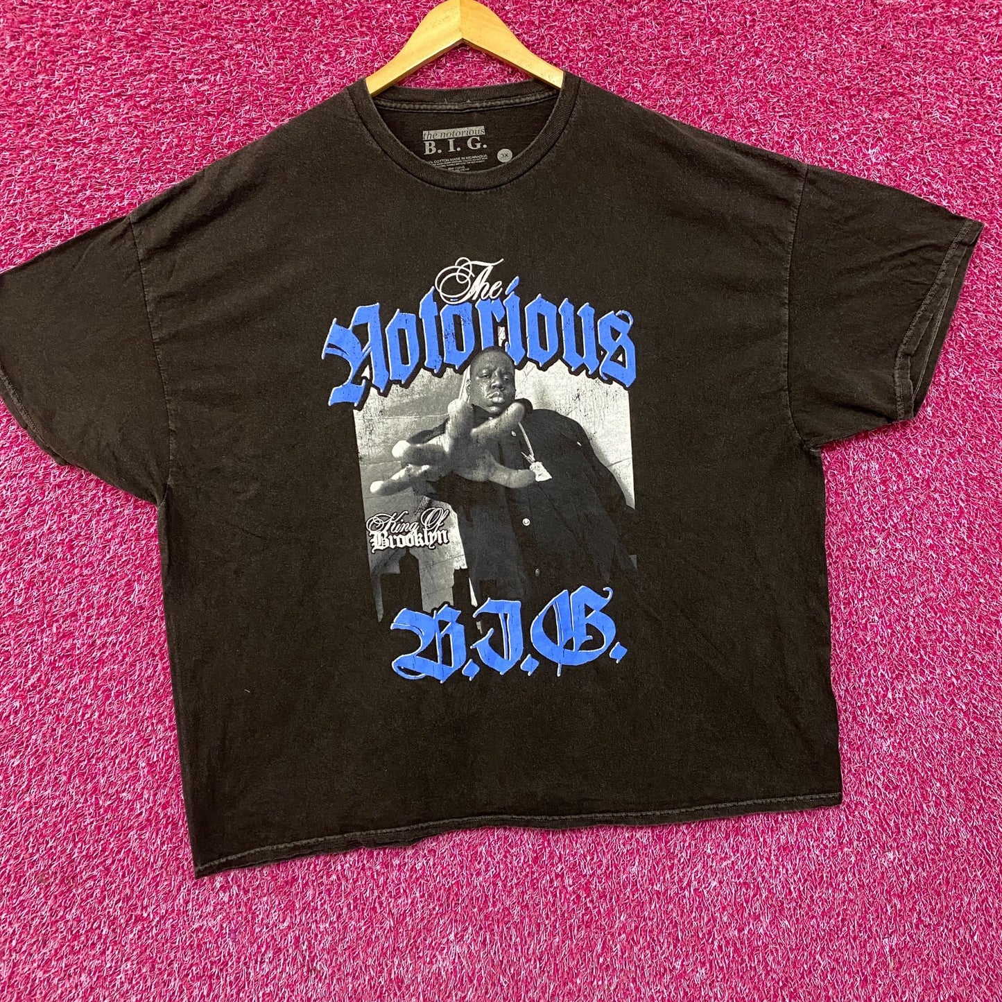 The Notorious B.I.G. King of Brooklyn Big T-shirt 3XL
