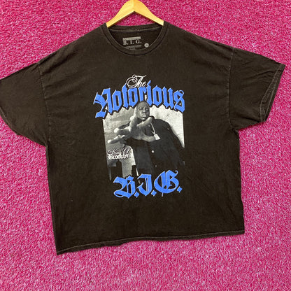 The Notorious B.I.G. King of Brooklyn Big T-shirt 3XL