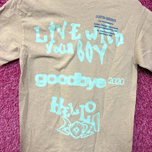 Justin Bieber Live With Your Boy New Years Eve Virtual Concert Tee S