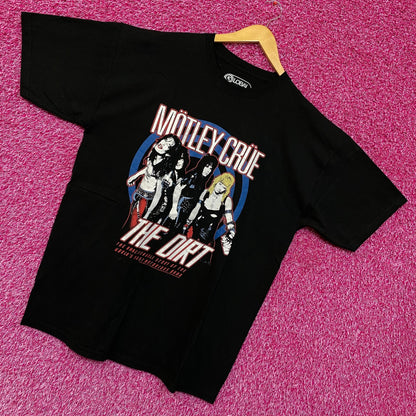 Motley Crue The Dirt Biopic Movie Promo Heavy Metal Tee XL