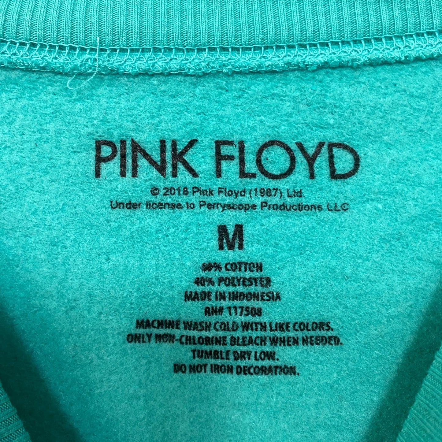 Pink Floyd 1973 US DSOTM Tour Band Crewneck Sweater Medium