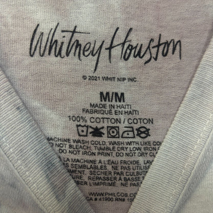 Whitney Houston Wanna Dance wit Somebody Dance Pop Tie Dye M