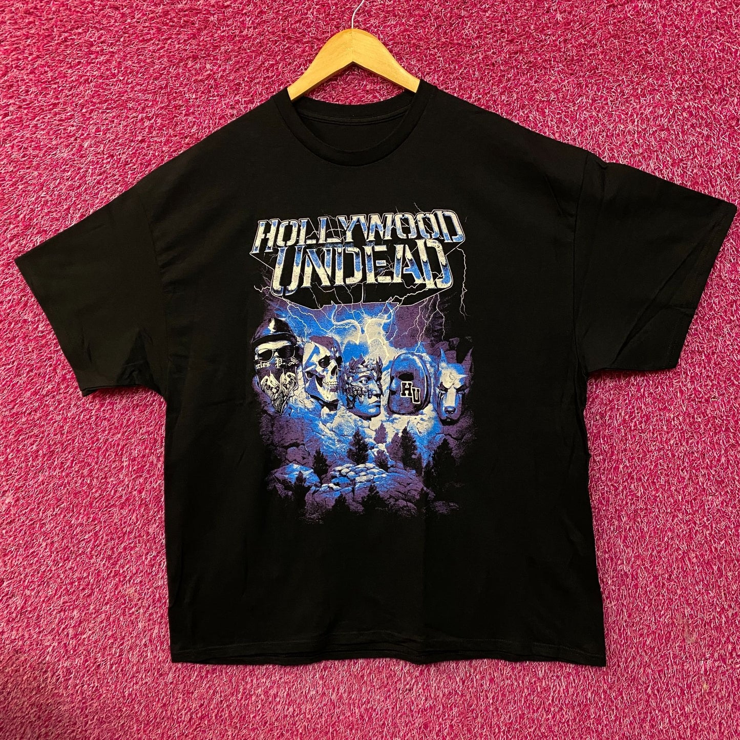 Hollywood Undead Mount Crushmore Metal T-Shirt 2XL
