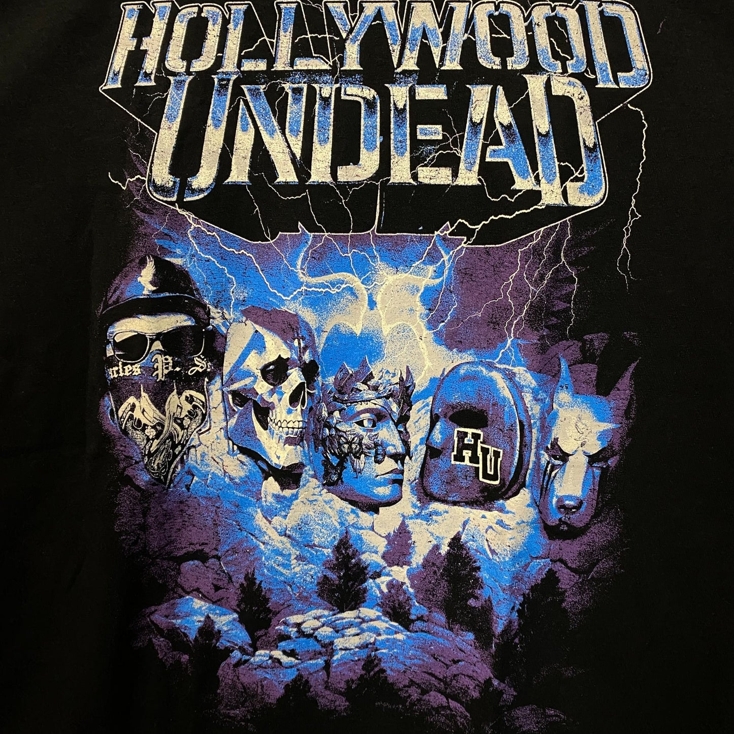 Hollywood Undead Mount Crushmore Metal T-Shirt 2XL