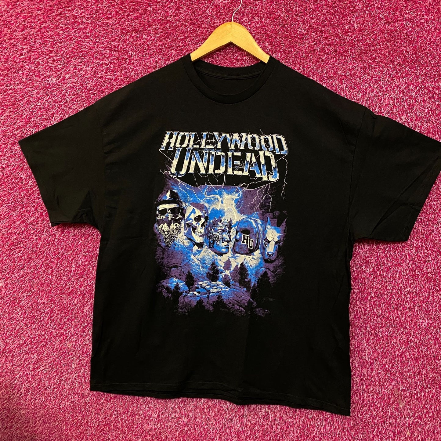 Hollywood Undead Mount Crushmore Metal T-Shirt 2XL