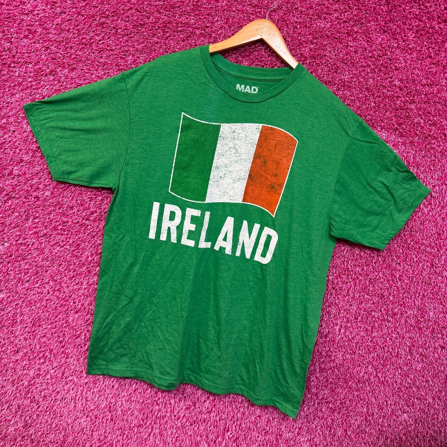 Ireland Irish flag shirt size XL