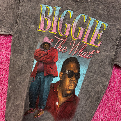 Biggie Smalls The What Ready to Die Album Art Hip Hop Tee M