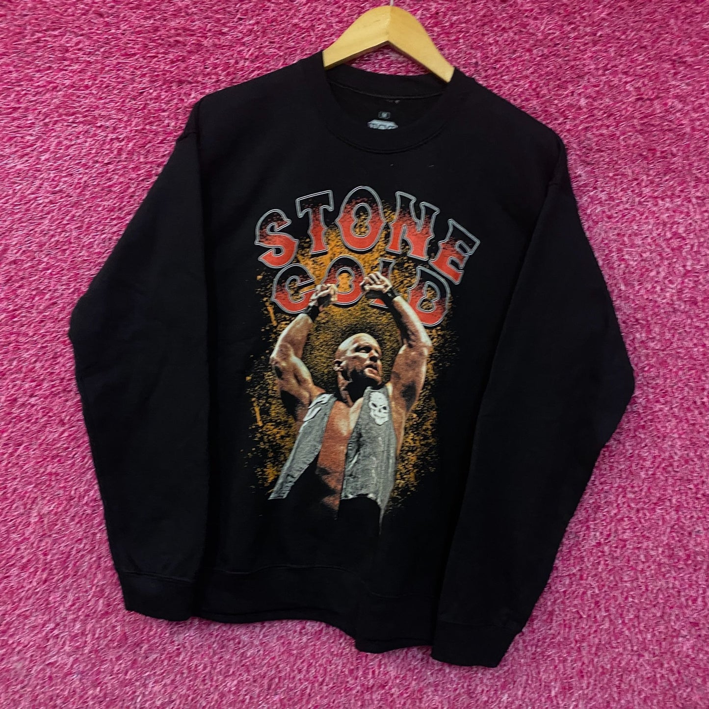 Stone Cold Steve Austin Texas Venom Unleash Hell Crewneck size medium