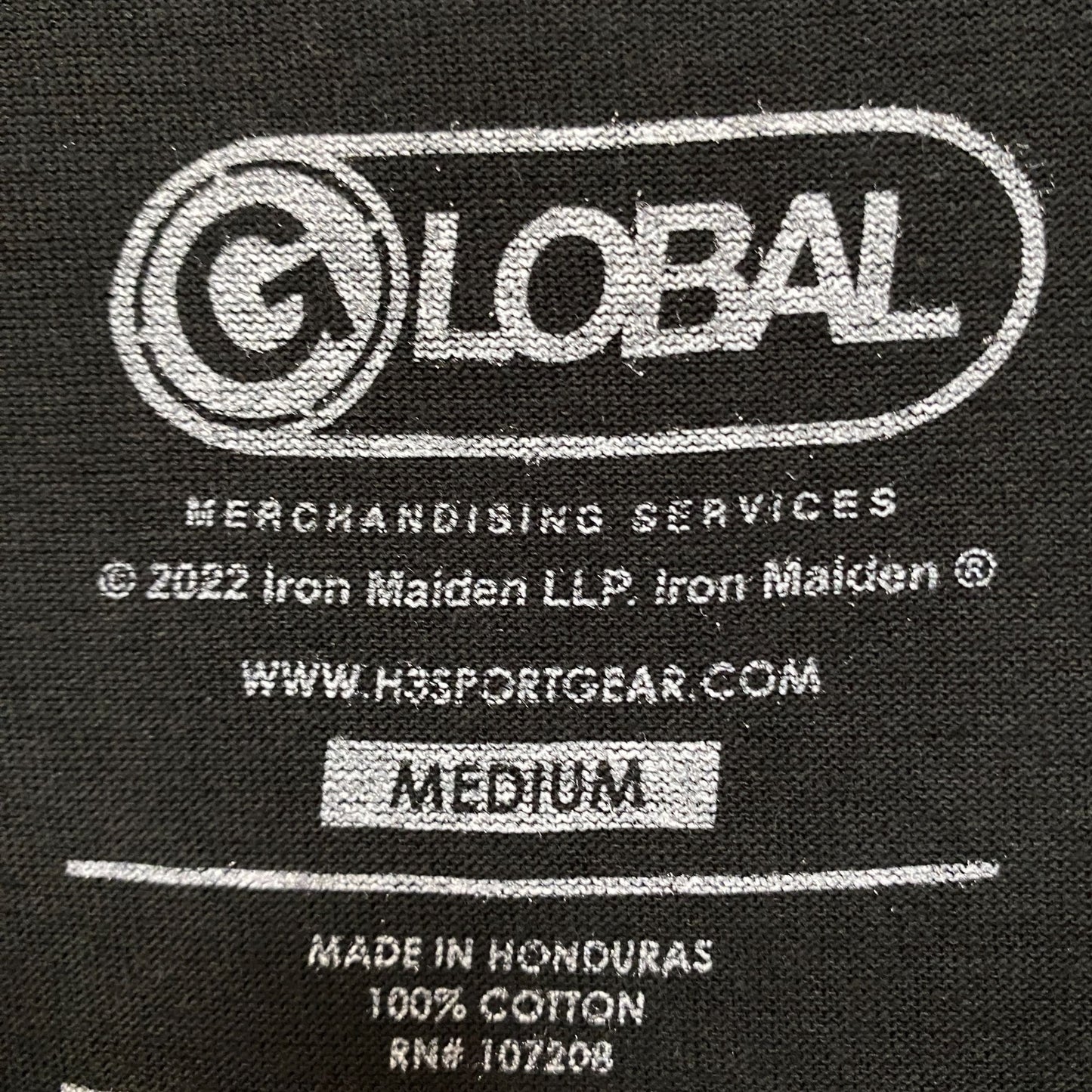 Iron Maiden Number of The Beast Rock Tshirt size Medium